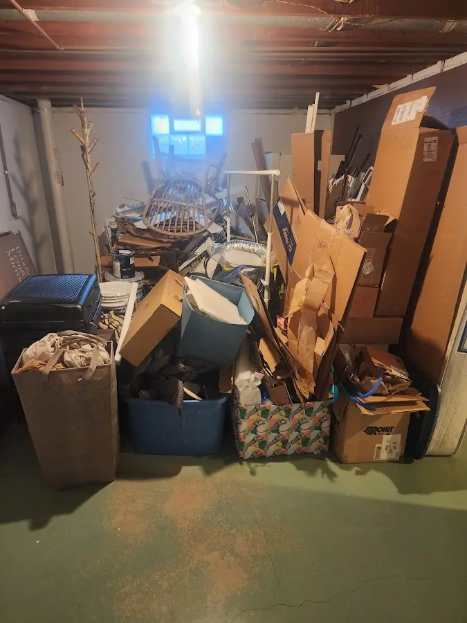 Roll-off dumpster container at job site for Roll Off Dumpster Rental in Pacific Grove